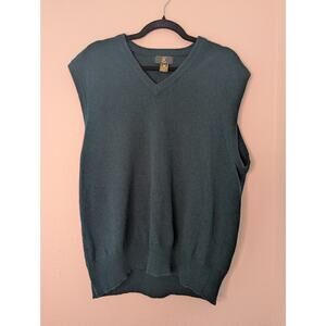 Club Room All Pure Wool 100% Lambswool Men's V-Neck Vest